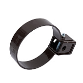 Хомут универсальный Docke PREMIUM 120/85, Шоколад Ral:8019 Хомут универсальный Docke PREMIUM 120/85, Шоколад Ral:8019