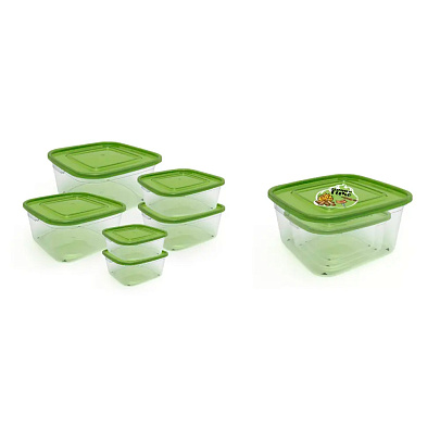  Набор контейнеров Летнее время (уп.6шт) 