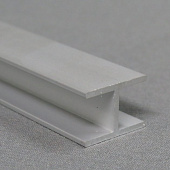 Алюминиевый двутавр Серебро 18х13х18х1,5мм 2м Алюминиевый двутавр Серебро 18х13х18х1,5мм 2м