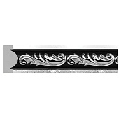 COL157-63 Молдинг, цвет чернёное серебро (30х14х2400)/40 COL157-63 Молдинг, цвет чернёное серебро (30х14х2400)/40