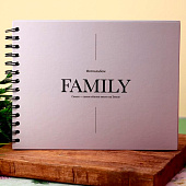 Фотоальбом "Family", beige (24,5 х 19 см) Фотоальбом "Family", beige (24,5 х 19 см)