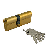  Цилиндр ключ/ключ МЦ-80 (45-35) ЛУ-80 (латунь) Нора-М 