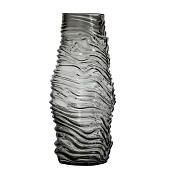  Ваза «Ванесса», полосы, 30х12 см, стекло, серая 10872819 