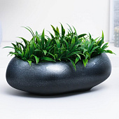 Кашпо - ваза Силуэт/Сила любви 0,25л, 31х12х12см 7359324 Кашпо - ваза Силуэт/Сила любви 0,25л, 31х12х12см 7359324