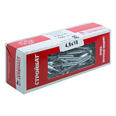 Заклепка алюм/сталь 4,8х18 (100шт) Стройбат Заклепка алюм/сталь 4,8х18 (100шт) Стройбат