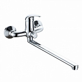 Смеситель для ванны Basic с длинным изливом хром 7211257C-35F Gross Aqua Смеситель для ванны Basic с длинным изливом хром 7211257C-35F Gross Aqua