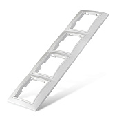 Рамка 4-м горизонт. бел.(C0046)/UNIVersal Севиль Рамка 4-м горизонт. бел.(C0046)/UNIVersal Севиль