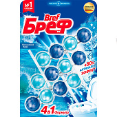  Подвесной блок для унитаза BREF Сила-Актив Океанский бриз 3x50г 