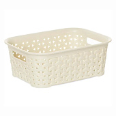 Корзина RATTAN слоновая кость 14х19х7 HL041253IV Корзина RATTAN слоновая кость 14х19х7 HL041253IV