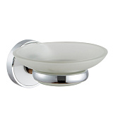 Мыльница стеклянная с держателем Либретто белый /102311 Zenfort Мыльница стеклянная с держателем Либретто белый /102311 Zenfort