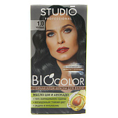  Cl Студио Biocolor Кр д/в 1.0 Черный стойкая 