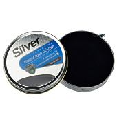 Крем для обуви SILVER черный в железной банке, 50 мл 459-139