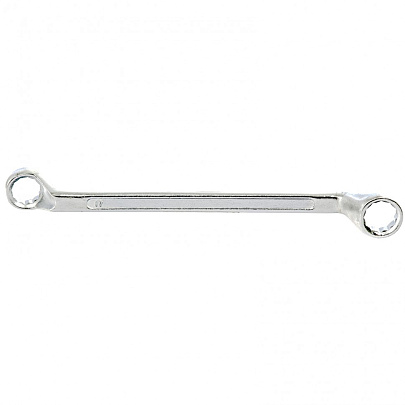  Ключ накидной коленчатый, 17 х 19 мм, хромированный// Sparta 