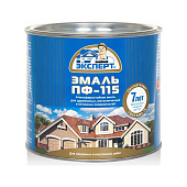  Эмаль ПФ-115М белая матовая Эксперт 1.8кг 