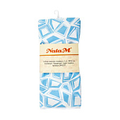  Набор салфеток 38х63 Геометрия голубой 2шт 