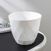 Кашпо "Laurel" D175мм 2,3л с/п Белый 221610929/01 Кашпо "Laurel" D175мм 2,3л с/п Белый 221610929/01