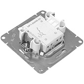  Выключатель встраиваемый 2 клавиши, цвет белый, EKF Эпика 