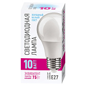 Лампа LED 10Вт Е27, груша, 4000К нейтр. бел. ОНЛАЙТ Промо Лампа LED 10Вт Е27, груша, 4000К нейтр. бел. ОНЛАЙТ Промо