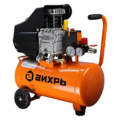 Компрессор ВИХРЬ КМП-260/24, 8бар, 260л/мин, 2000Вт, 24л Компрессор ВИХРЬ КМП-260/24, 8бар, 260л/мин, 2000Вт, 24л
