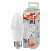  Лампа LED 10Вт Е27, свеча, 4000К нейтр. бел. OSRAM 