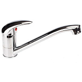 Смеситель для кухни нос 24 см д35 12 крепление под шпильку A1101 Смеситель для кухни нос 24 см д35 12 крепление под шпильку A1101