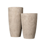 Вазон Замша 22,5л. св-коричневый бутон ВН№7 Вазон Замша 22,5л. св-коричневый бутон ВН№7