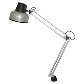  Светильник настольный 60Вт Е27 Бэта пантограф+струбцина серебро 
