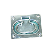 Ручка откидная 100х80 скрытая цинк Кунгур Ручка откидная 100х80 скрытая цинк Кунгур