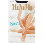  Носки женские MINIMI Brio 20, 2 пары, цвет Nero, размер единый 