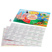 Игра настольная Викторина 100 вопросов, моя родина Россия, ИН-7002 Игра настольная Викторина 100 вопросов, моя родина Россия, ИН-7002