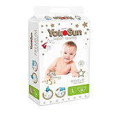 Подгузники YOKOSUN PREMIUM (9-13 кг) L 54 шт 5111 Подгузники YOKOSUN PREMIUM (9-13 кг) L 54 шт 5111