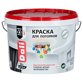 "DALI" краска акриловая для потолков - 9л. "DALI" краска акриловая для потолков - 9л.