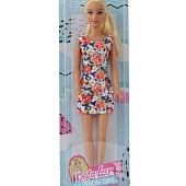 Кукла DEFA Lucy Девушка в летнем платье, 29 см, белый Кукла DEFA Lucy Девушка в летнем платье, 29 см, белый