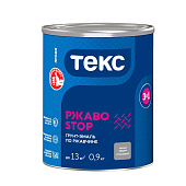 Грунт-эмаль глянцевая 3в1 РЖАВОSTOP Текс ПРОФИ серая RAL:7042 0,9кг Грунт-эмаль глянцевая 3в1 РЖАВОSTOP Текс ПРОФИ серая RAL:7042 0,9кг