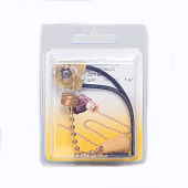 Выключатель с цепочкой для бра золотой Выключатель с цепочкой для бра золотой