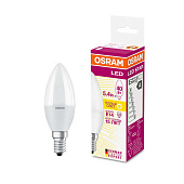  Лампа LED E14 5,4 (5,7) Вт 2700К B 40 FR/OSRAM 