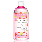  Мицеллярная вода Bielenda Eco Sorbet Raspberry с экстрактом малины увлажняющая, 500мл 