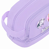 Пенал-органайзер HEIKKI (ХЕЙКИ) с ручкой, значки, 2 отд.,откид.планка,22x13х10см, фиолетовый, 273600 Пенал-органайзер HEIKKI (ХЕЙКИ) с ручкой, значки, 2 отд.,откид.планка,22x13х10см, фиолетовый, 273600