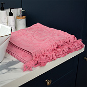  Комплект полотенец Versal (50х90 см - 1шт, 70х140 см - 1 шт.), махра, пыльная роза 
