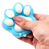 Мялка сквиши Кошачья лапка, цвета микс, 10843339 Мялка сквиши Кошачья лапка, цвета микс, 10843339