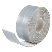  Лента-бордюр самокл 38ммх3,35м серая 