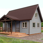 Лист Ондулин Смарт 1.95х0.95м коричневый Лист Ондулин Смарт 1.95х0.95м коричневый