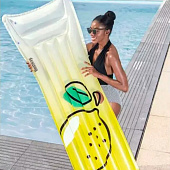  Матрас Bestway для плавания Fresh Squeezed Lemon 183х69см, ремкомплект, до 100кг арт.44122 Код273850 