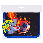 Пенал BRAUBERG, 1 отделение, 2 откидные планки, полиэстер, 21х14 см, Burning ball, 273529 Пенал BRAUBERG, 1 отделение, 2 откидные планки, полиэстер, 21х14 см, Burning ball, 273529