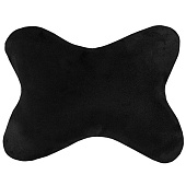 Подушка на подголовник SKYWAY алькантара/кожа иск. Черная Подушка на подголовник SKYWAY алькантара/кожа иск. Черная