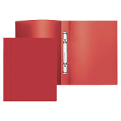  Папка на 2-х кольцах A4 16мм Attomex 500мкм красная (4/80) /3081400/ 