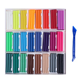 Пластилин мягкий восковой 24 цв. Calligrata, 360 г, 5386134 Пластилин мягкий восковой 24 цв. Calligrata, 360 г, 5386134