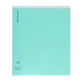  Тетрадь 48л лин ErichKrause Классика CoverPrо, пластиковая обложка на скобе, микс 9380583 