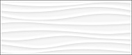  Кафель 60х25 White Planet GT Белый волны арт.10100001346/ GlobalTile 