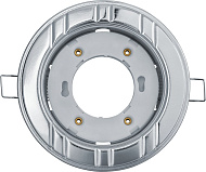 Светильник точечный встраиваемый GX53 NGX-R7 круг хром 93046 (d115х40/монтажн d90) /Navigator